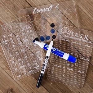 Dry erase board set